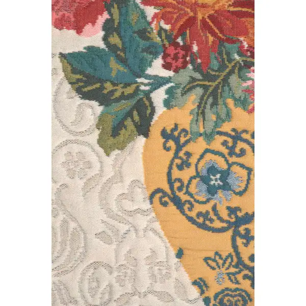 Chinoiseries I Belgian Tapestry Wall Hanging | Close Up 2