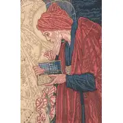 The Adoration Of The Magi Belgian Tapestry Wall Hanging - 78 in. x 57 in. Wool/cotton/others by Edward Burne Jones | Close Up 2