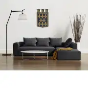 Fleur De Lys With Loops Belgian Wall Tapestry | Life Style 1