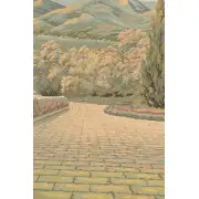 Lake Como Terrace Italian Wall Tapestry | Close Up 1