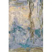 Water Lilies Les Nympheas Belgian Wall Tapestry | Close Up 2