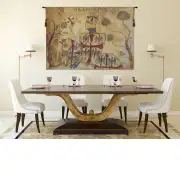 Chevaliers Left Panel Belgian Tapestry Wall Hanging | Life Style 1