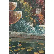 Mission Reflection Belgian Tapestry Wall Hanging - 47 in. x 37 in. Cotton by Robert Pejman | Close Up 2