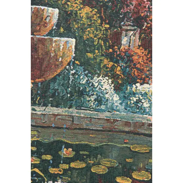 Mission Reflection Belgian Tapestry Wall Hanging - 47 in. x 37 in. Cotton by Robert Pejman | Close Up 2