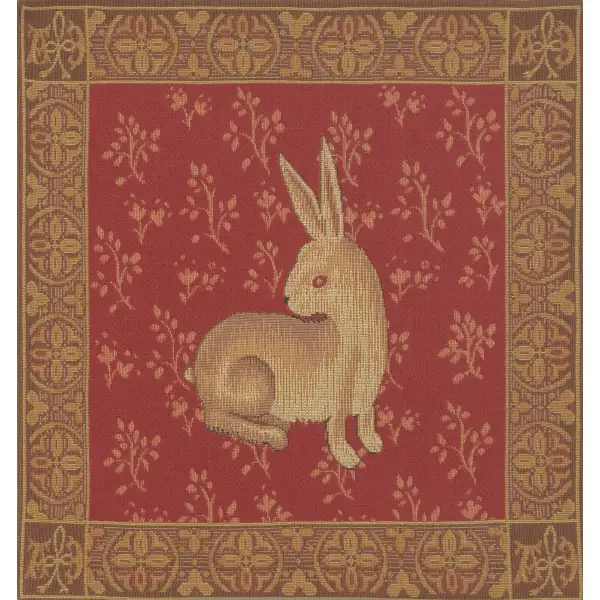 Lapin De Cluny French Couch Pillow Cushion | Close Up 1