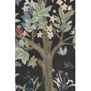 The Tree Of Life Belgian Throw - 58 in. x 58 in. Cotton by William Morris | Close Up 2