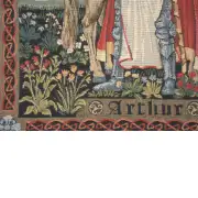 Legendary King Arthur Belgian Sofa Pillow Cover | Close Up 3