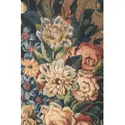 Breughel's Vase Dark Belgian Tapestry Wall Hanging - 46 in. x 56 in. Cotton/Viscose/Polyester by Jan Brueghel de Velours | Close Up 2