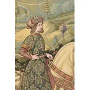 John VIII Palaelogus Italian Tapestry - 61 in. x 52 in. Cotton/Viscose/Polyester by Benozzo Gozzoli | Close Up 1