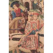 Hawking Scene Belgian Sofa Pillow Cover | Close Up 2