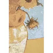 Van Gogh Sunflowers French Wall Tapestry | Close Up 1