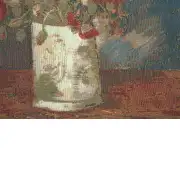 Van Gogh Poppies French Couch Cushion | Close Up 4