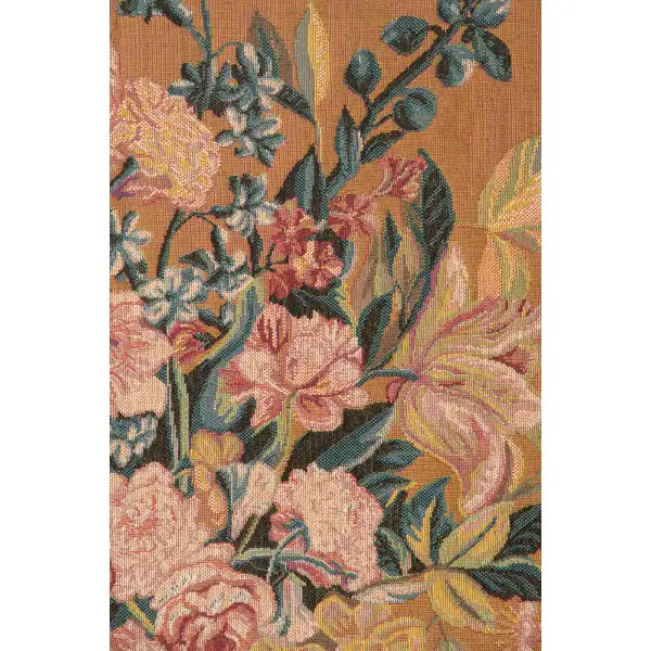 Bouquet XVIII English Bouquet French Wall Tapestry - 44 in. x 58 in. Wool/cotton/others by Charlotte Home Furnishings | Close Up 2