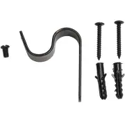 Fleur de Lys Antique 48-108 Tapestry Hanging Rod | Close Up 4