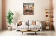 Eiffel Naif Belgian Wall Tapestry | Life Style 1