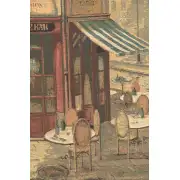 Rue De Paris Belgian Tapestry Wall Hanging | Close Up 1