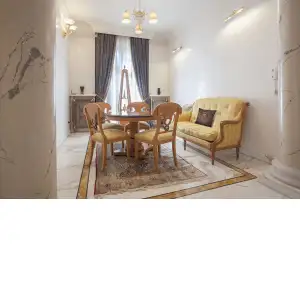 C Charlotte Home Furnishings Inc Monet's Iris Garden European Cushion Cover - 18 in. x 18 in. by Claude Monet