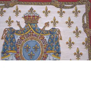 Blason Royal Belgian Cushion Cover - 18 in. x 18 in. Cotton by Charlotte Home Furnishings Inc
