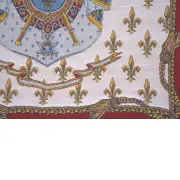 Blason Royal Belgian Sofa Pillow Cover | Close Up 4