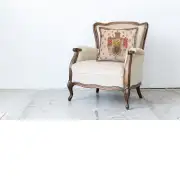 Napoleon Crest Belgian Sofa Pillow Cover | Life Style 1