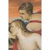 Venus Blindfolds Cupid Italian Tapestry Wall Hanging | Close Up 2