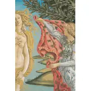 Birth of Venus II Italian Tapestry | Close Up 1