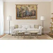 Flight Into Egypt Italian Tapestry - 50 in. x 36 in. Cotton/Viscose/Polyester by Giotto di Bondone | Life Style 1