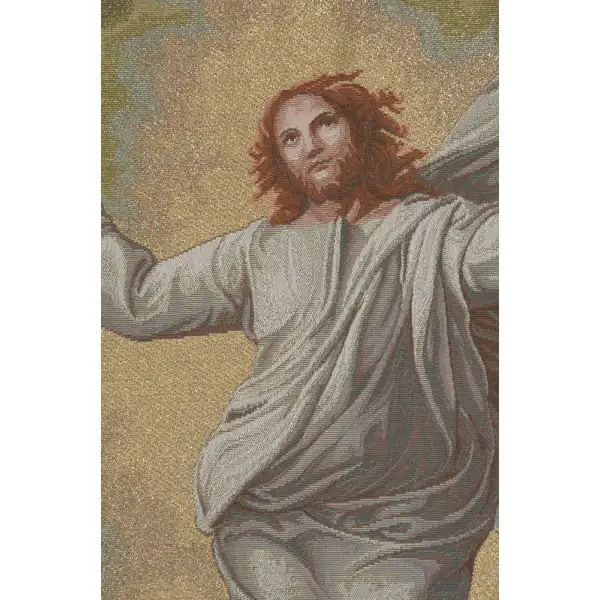 Transfiguration of Jesus Italian Tapestry | Close Up 1