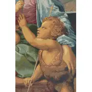 Madonna Aldobrandini by Raphael Italian Tapestry | Close Up 2