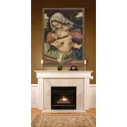 Madonna Del Cuscino Italian Tapestry - 17 in. x 22 in. Cotton/Viscose/Polyester by Raphael | Life Style 1