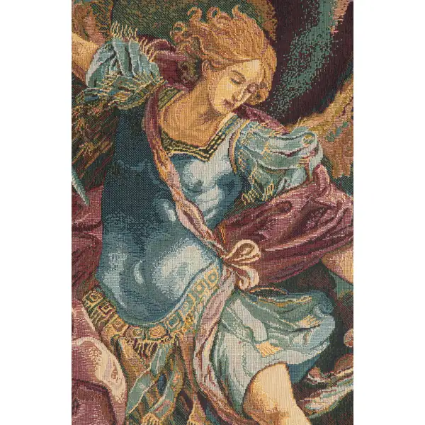 St. Michael Italian Tapestry | Close Up 1