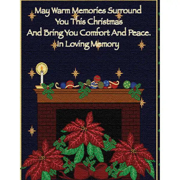 Christmas Memories - 68 in. x 52 in. Cotton by Charlotte Home Furnishings Inc | Close Up 1