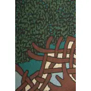 Celtic Tree Tapestry Afghan Throw | Close Up 1
