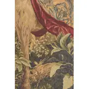 Le Point Deau Cheval French Wall Tapestry - 30 in. x 60 in. Wool/cotton/others by Albert Eckhout | Close Up 2