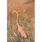 Le Point Deau Flamant Rose French Wall Tapestry - 27 in. x 58 in. Wool/cotton/others by Albert Eckhout | Close Up 1