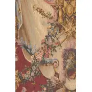 Grandes Armoiries Red French Wall Tapestry - 44 in. x 58 in. Wool/cotton/others by Pierre Josse Perrot | Close Up 2