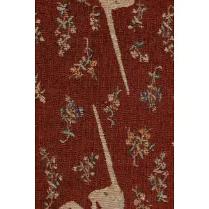 Licorne II French Table Mat - 34 in. x 14 in. Wool/cotton/others by Charlotte Home Furnishings Inc