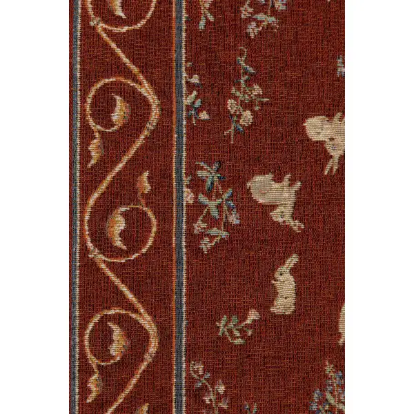 Medieval Rabbit II Decorative Table Mat | Close Up 3