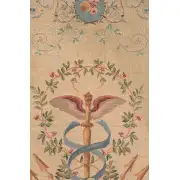 Portiere Cupidon French Wall Tapestry - 30 in. x 74 in. Cotton/Viscose/Polyester by Charlotte Home Furnishings | Close Up 2