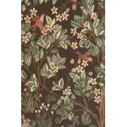 Tree Of Life - Brown Belgian Tapestry - 51 in. x 69 in. Cotton/Viscose/Polyester by William Morris | Close Up 1