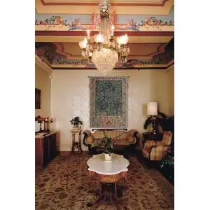 Tree Of Life William Morris Belgian Tapestry - 51 in. x 69 in. Cotton/Viscose/Polyester by William Morris