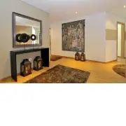 Vendages, Left Side (Rust) Belgian Wall Tapestry | Life Style 1