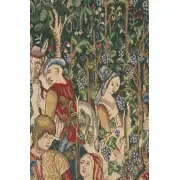 Vendage Portiere, Right Side Belgian Wall Tapestry | Close Up 2