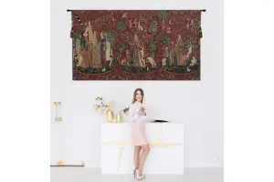 Lady and the Unicorn Series I Belgian Wall Tapestry