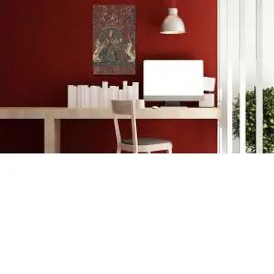 Seul Desire Belgian Tapestry - 16 in. x 27 in. Cotton/Viscose/Polyester by Charlotte Home Furnishings Inc