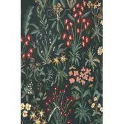 Unicorn In Captivity II (With Border) Belgian Wall Tapestry | Close Up 2