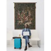 Unicorn Hunt with Border Belgian Wall Tapestry | Life Style 2