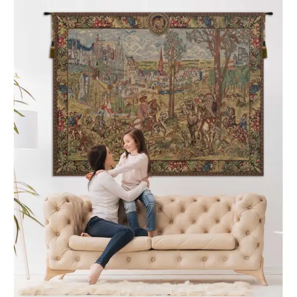 Vieux Brussels Belgian Wall Tapestry | Life Style 2