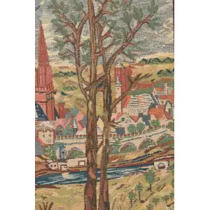 Vieux Brussels (Left Side) Belgian Tapestry - 33 in. x 39 in. Cotton/Viscose/Polyester by Charlotte Home Furnishings Inc