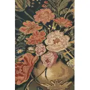 Mignon Bouquet, Black Belgian Tapestry | Close Up 2